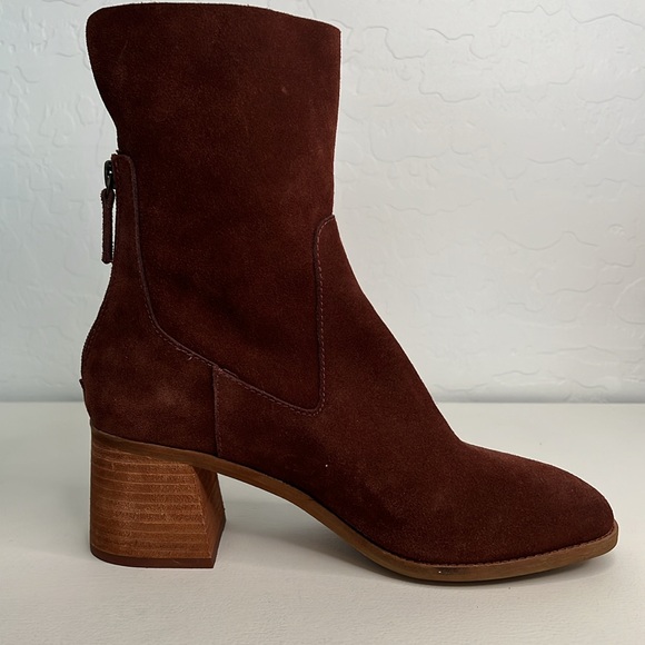 KELSI DAGGER BROOKLYN Women's Mid Calf Boots coffee bean brown 8.5 - Picture 5 of 14